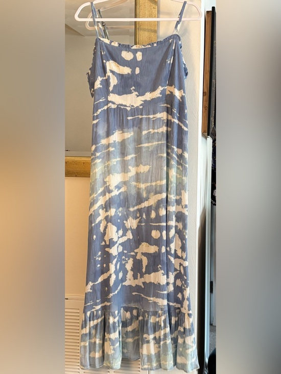 Knox Rose Dresses & Skirts - Knox Rose Blue and White Dress—size L